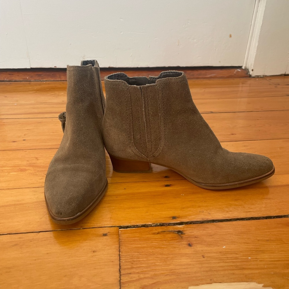 Cole Haan Suede Ankle Boots